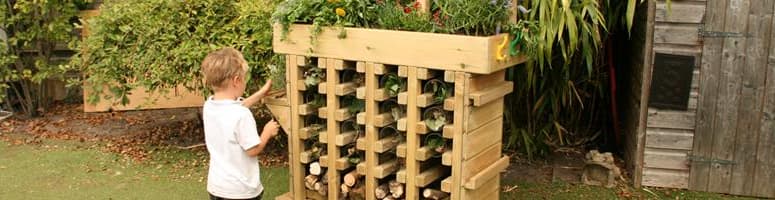 The New Pentagon Play Bug Hotel For Schools